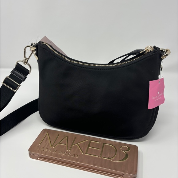 SOLD NEW Kate Spade NY Chelsea Nylon Crossbody w/ Detachable Coin Purse, Black - Picture 12 of 12